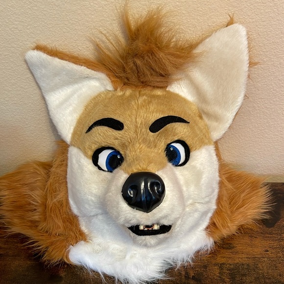 Fox Mouth Mover Mask - Picture 1 of 5
